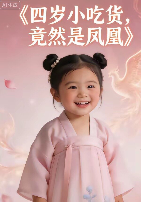 四岁小吃货，竟然是凤凰
